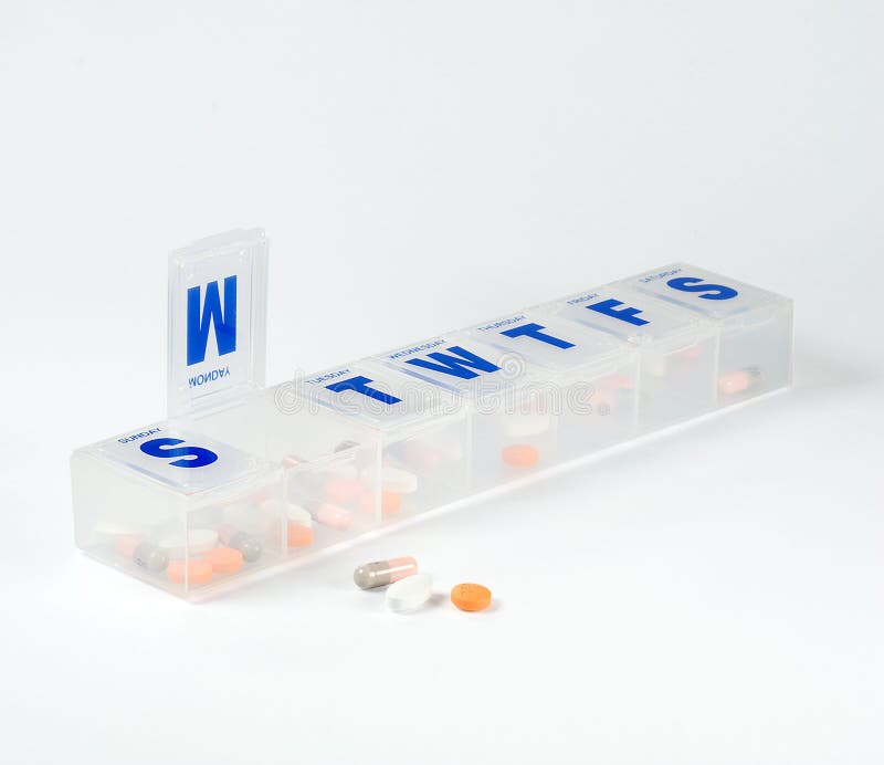 Wöchentlicher Pille-Kasten