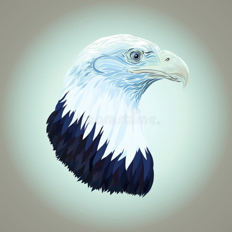 Würdevolles großes Eagle stock abbildung Würdevolles großes Eagle stock abbildung