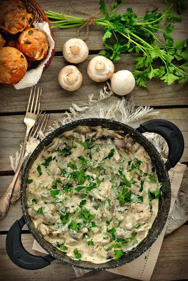 Wątrobowy Stroganoff zdjęcia royalty free Wątrobowy Stroganoff zdjęcia royalty free