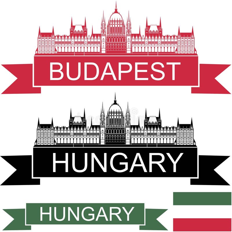 Węgry ilustracja wektor Węgry ilustracja wektor