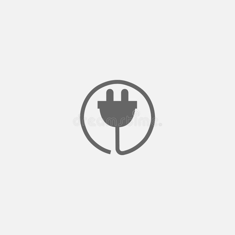 Władza energetyczny symbol prymka znaka ikona ilustracja wektor Władza energetyczny symbol prymka znaka ikona ilustracja wektor