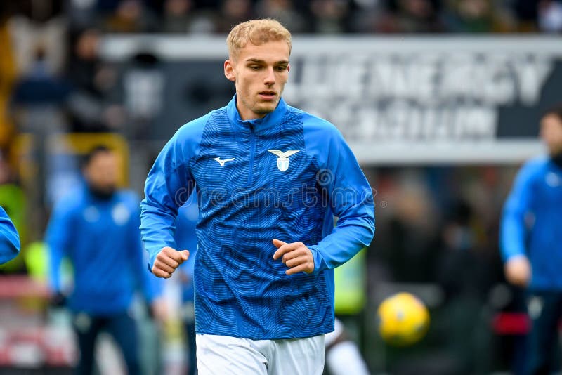 Włoska piłka nożna serie mecz udinese calcio vs ss lazio zdjęcia stock