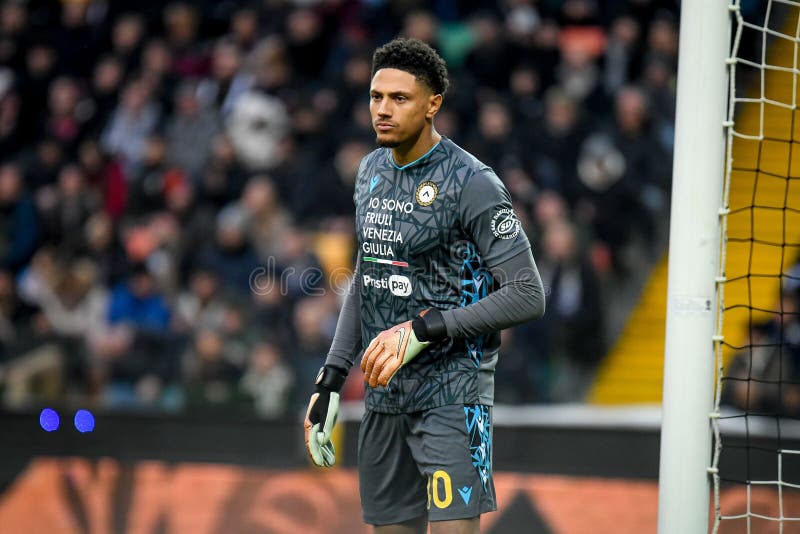 Włoska piłka nożna serie mecz udinese calcio vs ss lazio obrazy stock