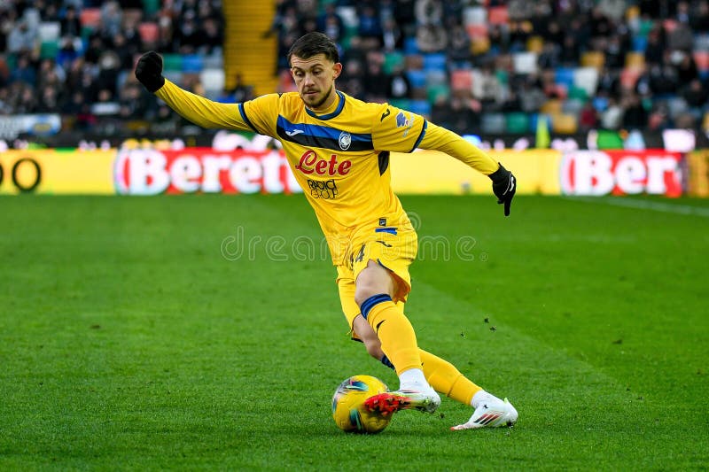 Mecz włoskiej Serie A - Udinese Calcio kontra Atalanta BC (archiwum portretów zdjęcie stock