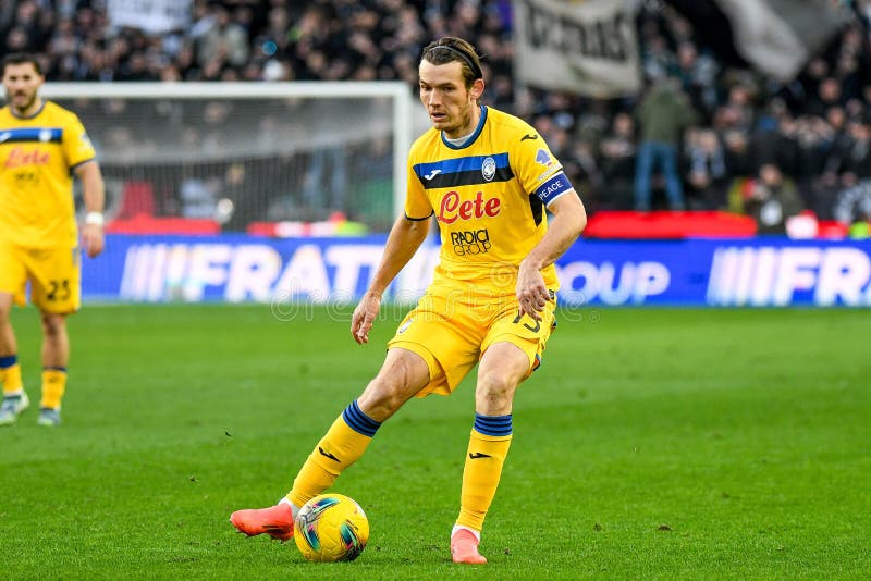 Mecz włoskiej Serie A - Udinese Calcio kontra Atalanta BC (archiwum portretów zdjęcia stock