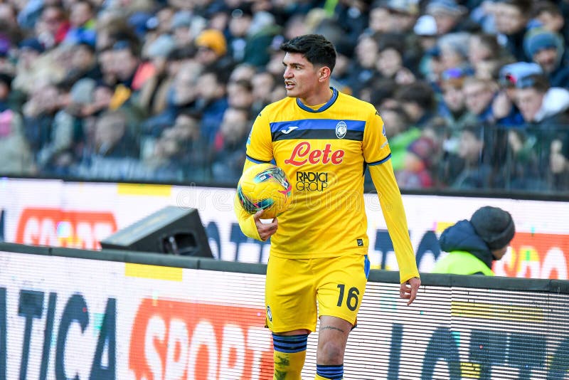 Mecz włoskiej Serie A - Udinese Calcio kontra Atalanta BC (archiwum portretów zdjęcie stock