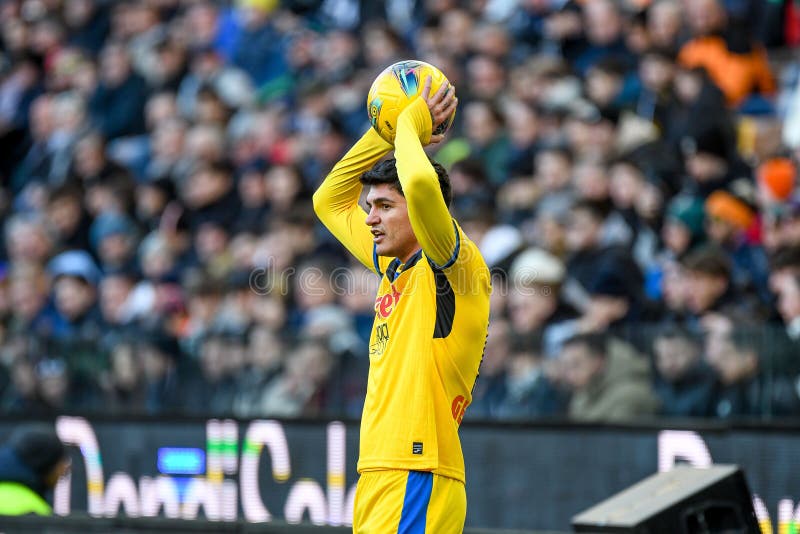 Mecz włoskiej Serie A - Udinese Calcio kontra Atalanta BC (archiwum portretów zdjęcia stock