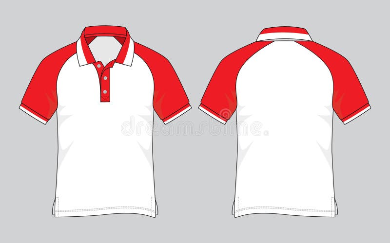 Slope Shoulder Polo Shirt Design Vector Stock Vector - Illustration of ...