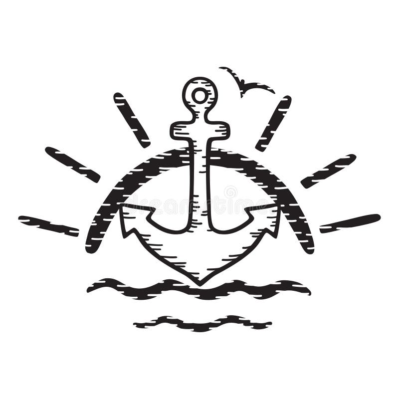 Sunset Drawing Black And White Easy - Simple Beach Sunset Drawing