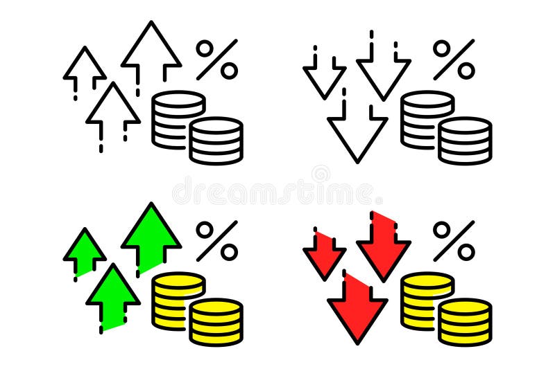 Interest Rate Rise, Stock Price Fluctuation, Money Price Movement ...