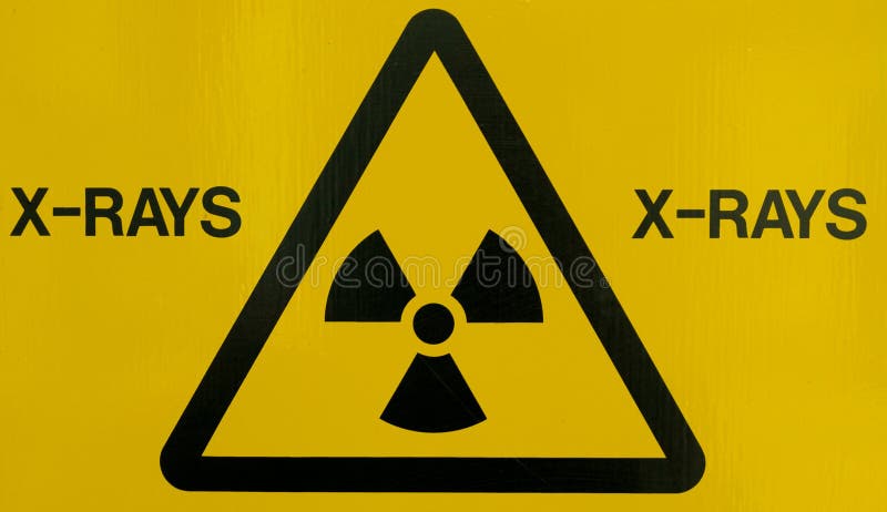 X Ray Warning Sign