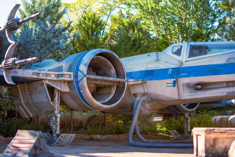 XWing Fighter at Hollywood Studios 42 Editorial Photo Image of