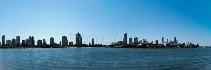 12x36 πανόραμα της Αυστραλίας Gold Coast στοκ φωτογραφία 12x36 πανόραμα της Αυστραλίας Gold Coast στοκ φωτογραφία