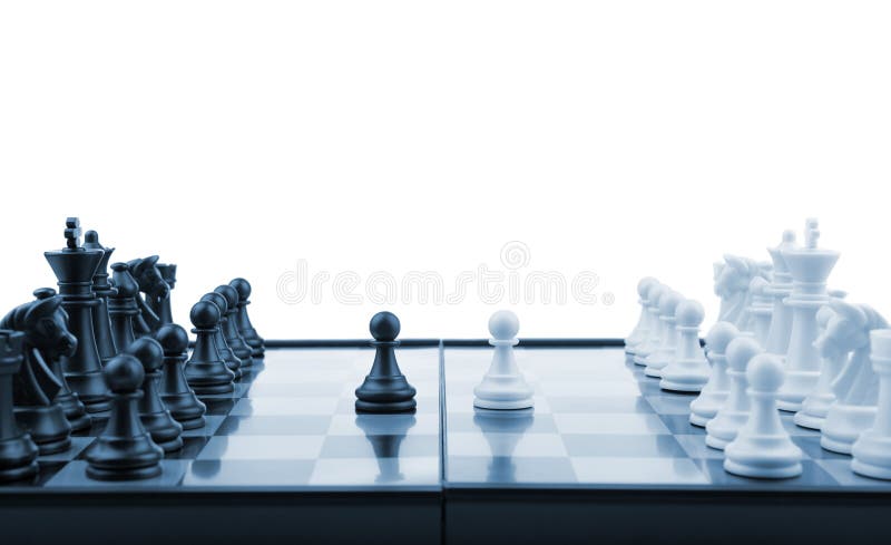 Jogo de xadrez imagem de stock. Imagem de estratégia - 21574667