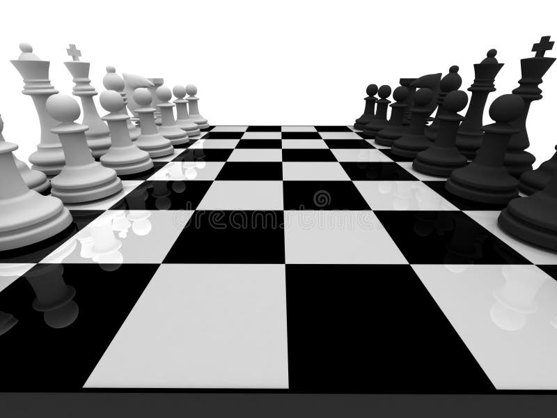 Rei branco da xadrez ilustração stock. Ilustração de branco - 12604483
