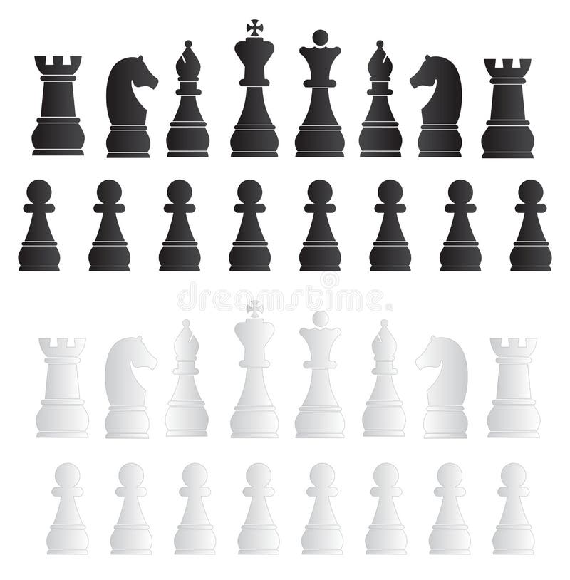 O Jogo Do Jogo De Xadrez Remenda O a Lápis Desenho 3D Ilustração do Vetor -  Ilustração de xadrez, penhores: 24483686