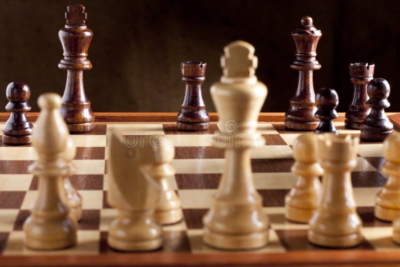 Checkmate na xadrez imagem de stock. Imagem de ganhar - 15614801