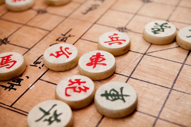 Jogo De Xadrez Japonês (Shogi) Imagem de Stock - Imagem de soldado,  inteligente: 13482145