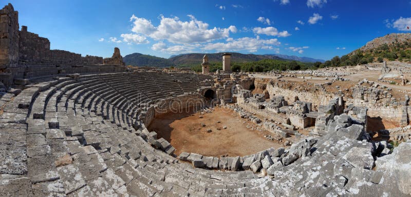 Xanthos Ruins, Fethiye-Kas, Turkey