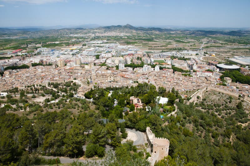 Xativa Spain stock photo. Image of summer, city, ancient 92061690