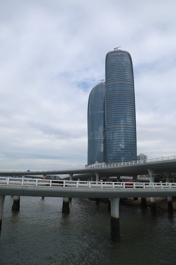 Xiamen panorama- landskap av det Fujian landskapet arkivfoto Xiamen panorama- landskap av det Fujian landskapet arkivfoto