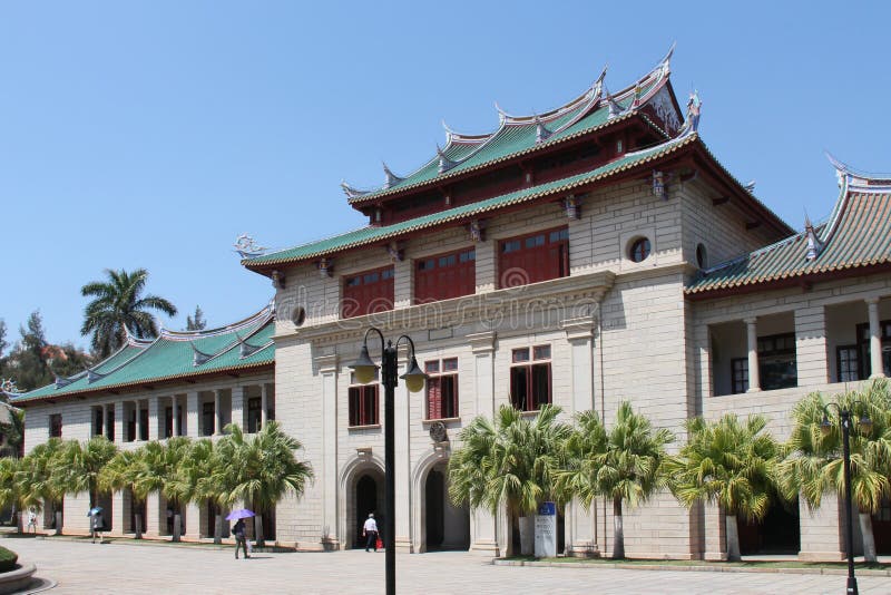 Xiamen University campus in southeast China