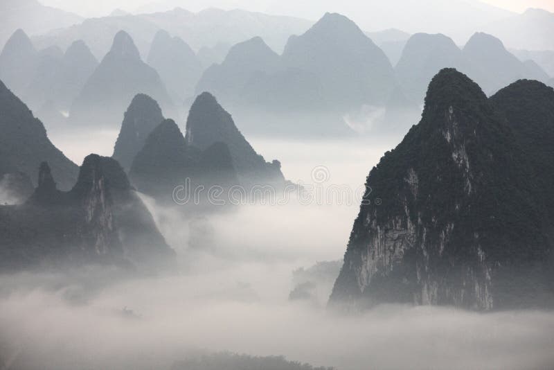 Xianggongshan mountain ,Guilin