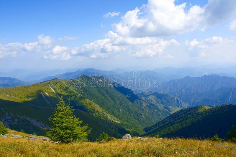 Xiaowutai Mountain scenery