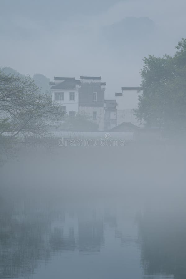 Xixi cenário sul em anhui china fotos de stock