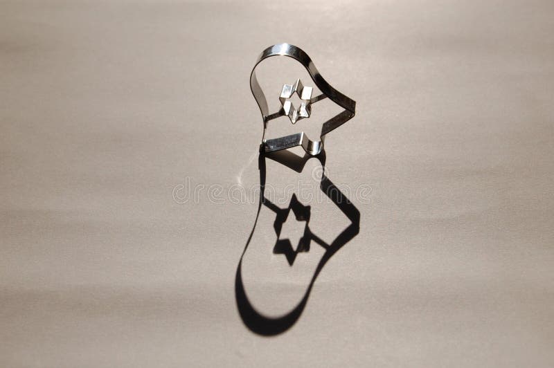 Christmas dought form on white background whit sharp shadow. Dought stock images, royalty-free photos and pictures