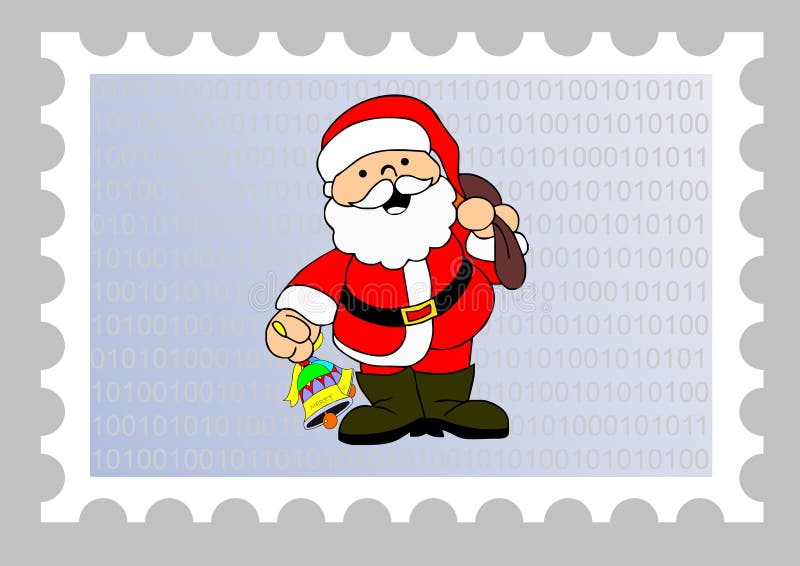 Xmas email stamp