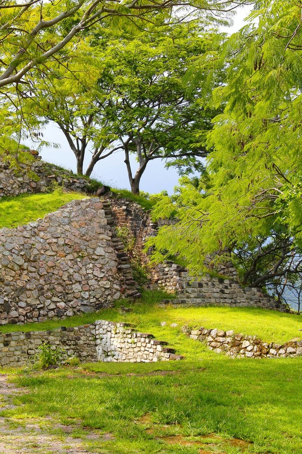 Xochicalco Pyramids Near Cuernavaca Morelos IV Stock Photo Image of