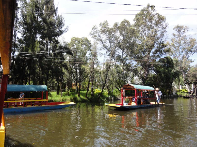 Xochimilco - Venise Mexicana - México fotografia de stock Xochimilco - Venise Mexicana - México fotografia de stock