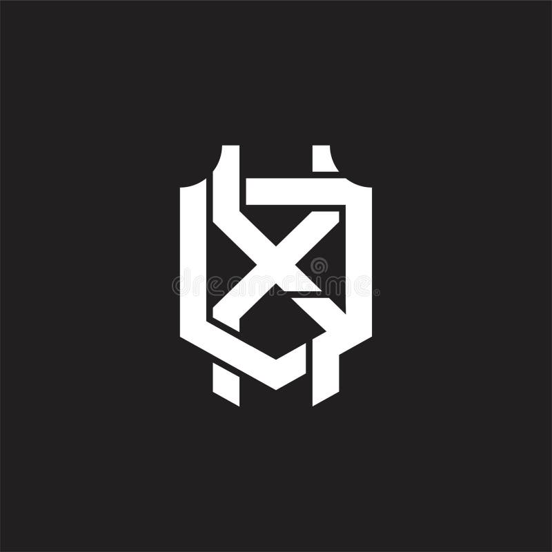 XQ Logo monogram design template vector illustration