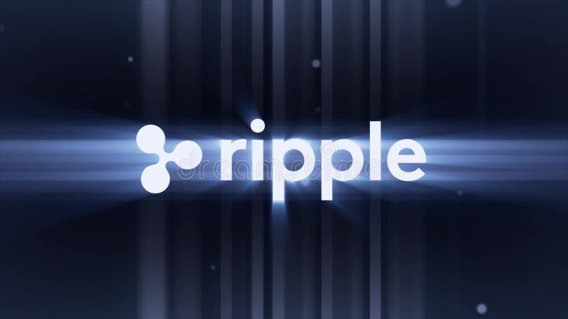XRP Rippellogo Kryptowährung Ripple ist eine Blockchain-Technologie, die sowohl als Kryptowährung als auch als digitaler