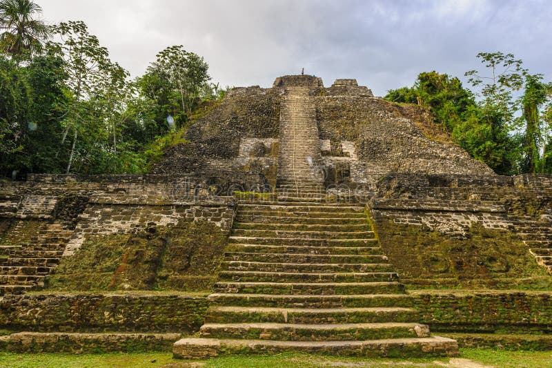 Xunantunich arkivfoto