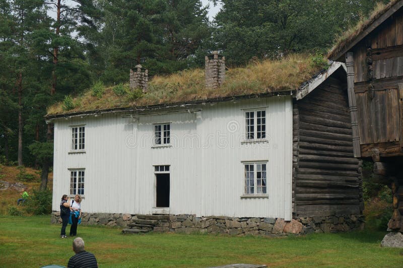 XV old wooden traditional building, Norway