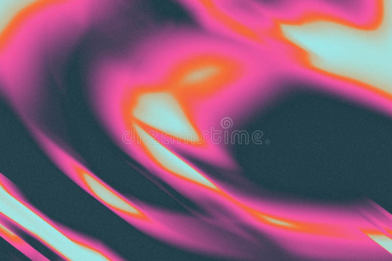 Y2k Aesthetic abstract gradient grain noise effect background with blurred pattern.