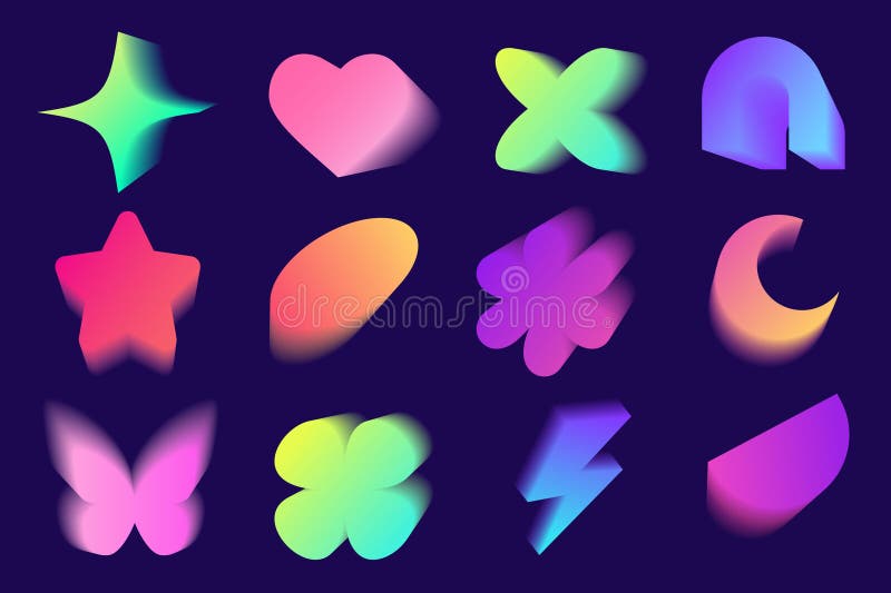 Heart Star Butterfly Vector Shapes Stock Illustrations – 58 Heart
