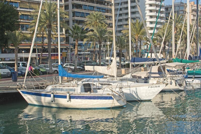 Yacht di bianco di Palma