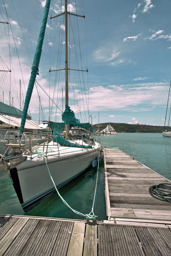 Yacht in Marina