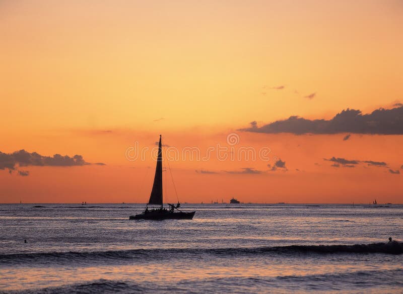 Yacht on Sky