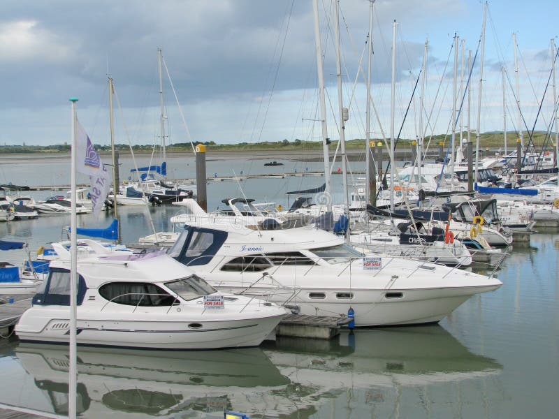 Yachts in Malahide, Dublin editorial photography. Image of tourism