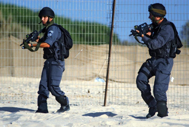 Yamam - Israel Special Central Unit stock image Yamam - Israel Special Central Unit stock image