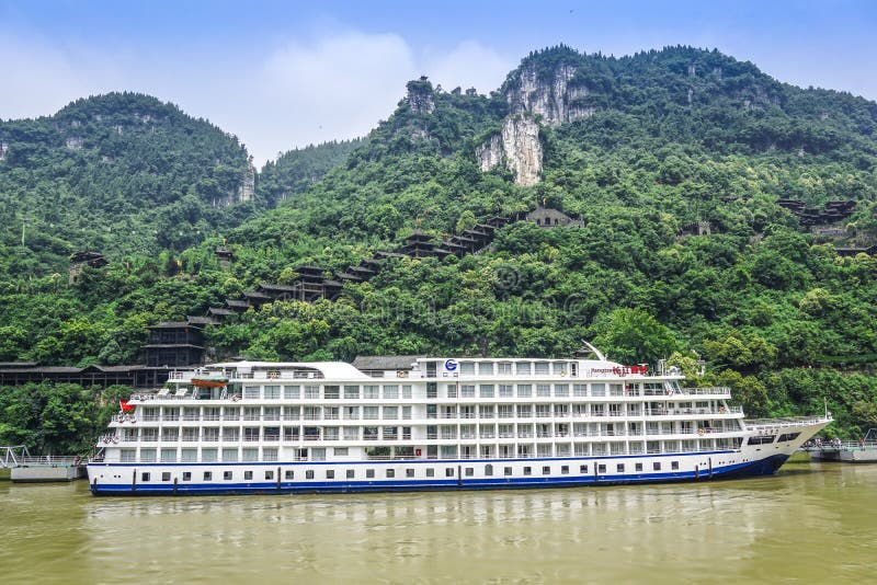 Yangtze River kryssning arkivbilder