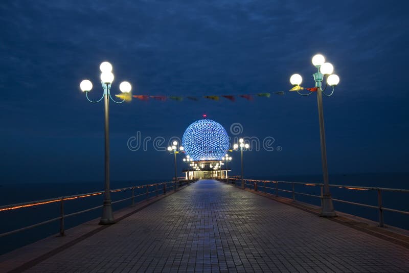 Yantai-Pier lizenzfreies stockfoto Yantai-Pier lizenzfreies stockfoto