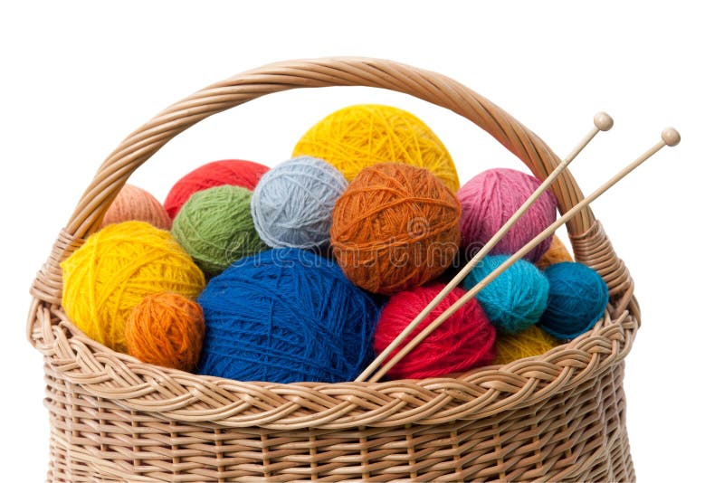 Yarn balls stock image. Image of skill, weave, hobby, tissue - 555699