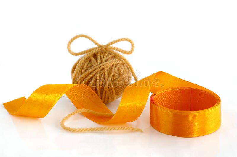 Yarn and ribbon