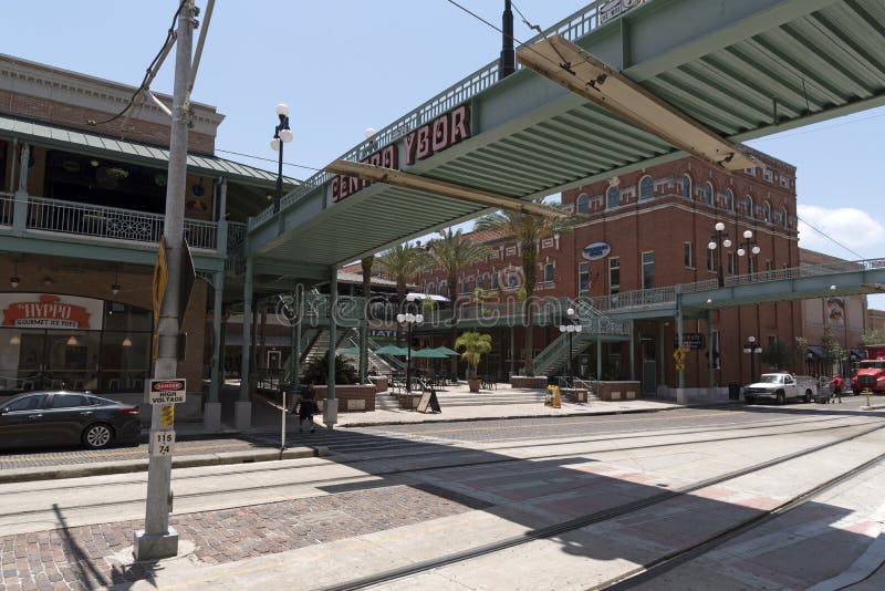 Ybor-Stadt Tampa Florida USA stockfotos Ybor-Stadt Tampa Florida USA stockfotos