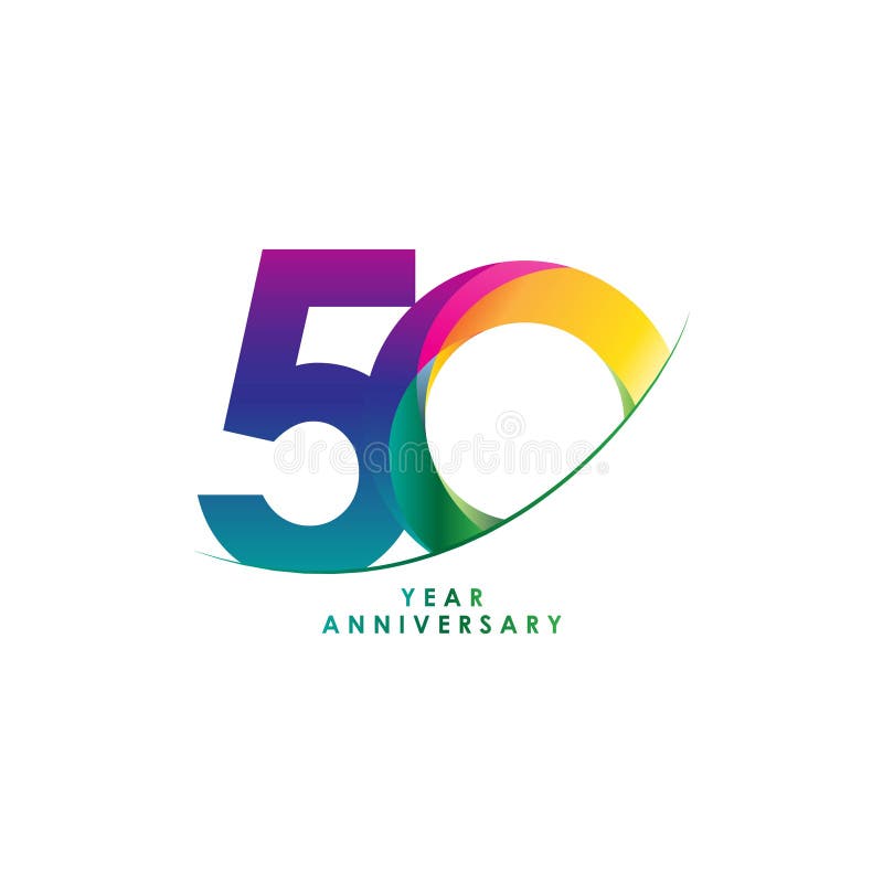 50 Year Anniversary Vector Design Illustration vector illustration 50 Year Anniversary Vector Design Illustration vector illustration